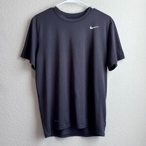 Men’s Nike Dri Fit Dark Gray Short Sleeve Shirt